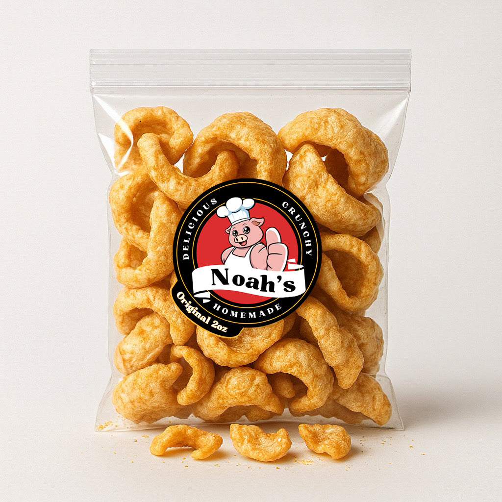 Noah's Pork Rinds Original 2oz