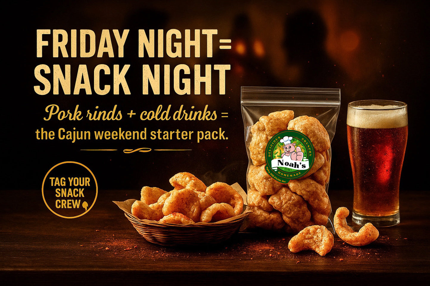 Spicy Dill Pickle Pork Rinds