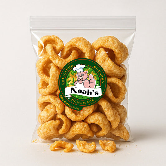 Noah's Pork Rinds Spicy Dill Pickle 2oz